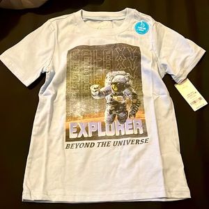 NWT!  Carter’s Boy’s Shirt Size 7/7A Color is light blue